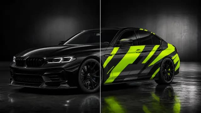 Car Wrap Visualizer example